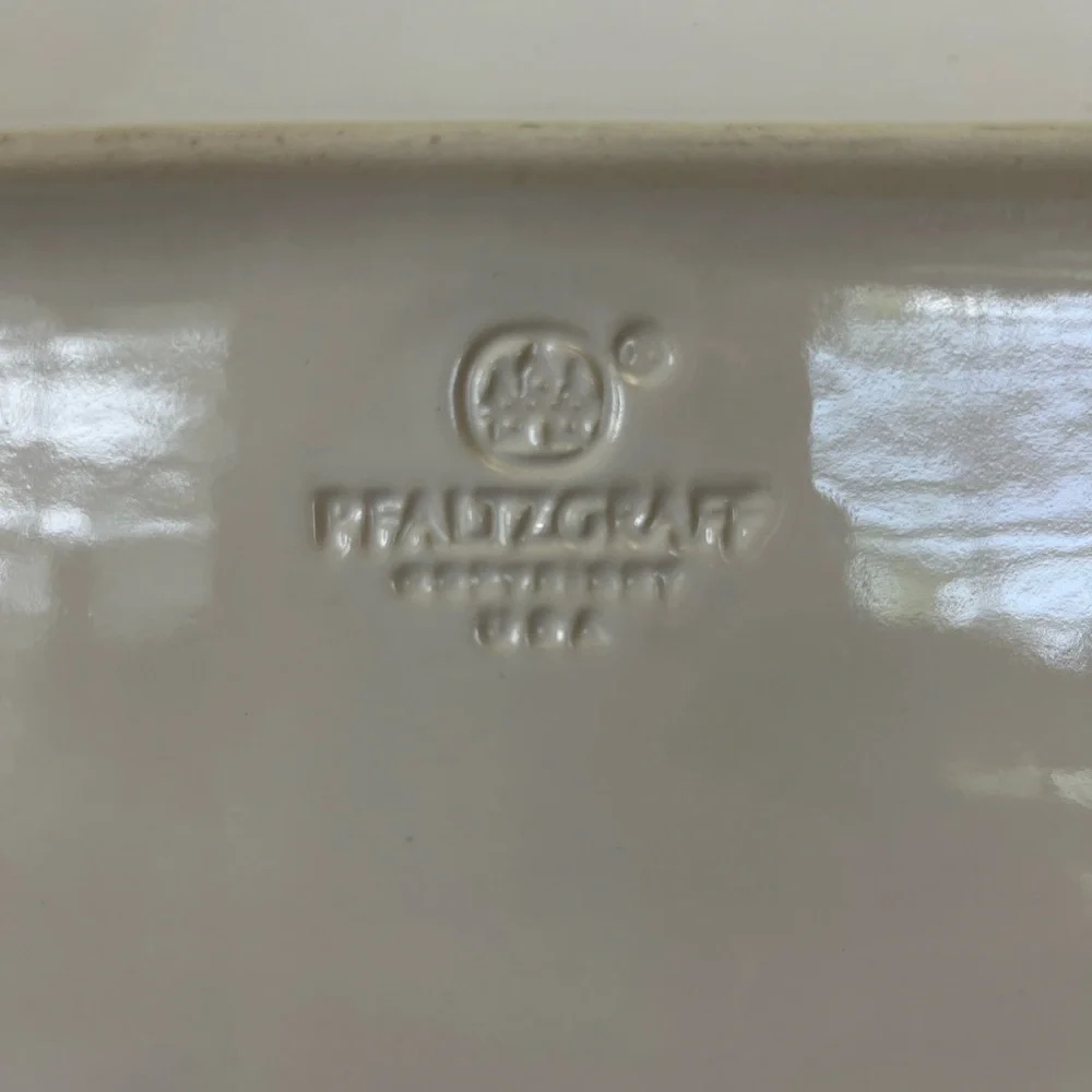 Pfaltzgraff Serving Platter Basket Weave design